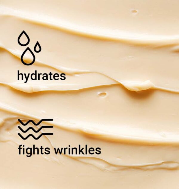 texture solid cream hydrates wrinkles