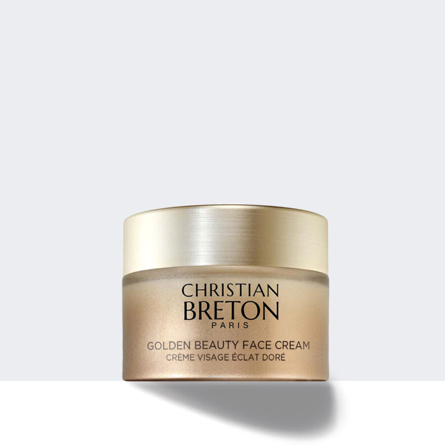 crème visage éclat doré
